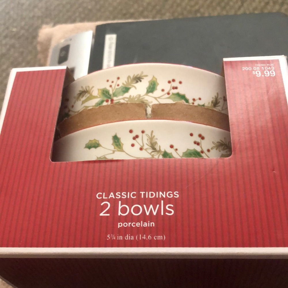 - Bowls